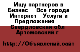 Ищу партнеров в Бизнес  - Все города Интернет » Услуги и Предложения   . Свердловская обл.,Артемовский г.